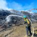 Cuerpo de Bomberos sofocó un incendio en relleno sanitario de San Miguel 