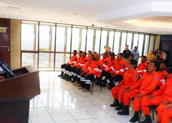 Elementos de Protección Civil culminan Curso Internacional de Operaciones y Rescate para Inundaciones