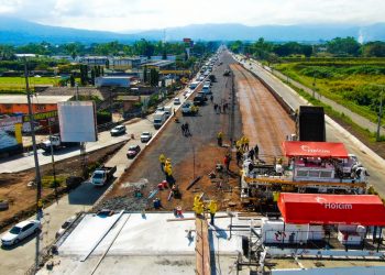Inicia la pavimentación de la rampa del paso a desnivel de San Juan Opico