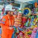 Bomberos inspeccionan puestos de venta de productos pirotécnicos en Aguilares, San Salvador