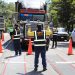 Verifican unidades de transporte de carga en la carretera a Comalapa, Santo Tomás