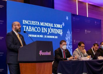 El Salvador logra una importante reducción en el consumo del tabaco en estudiantes