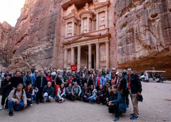 Petra, la maravilla del desierto de Jordania, recibe a los turistas luego de la pandemia