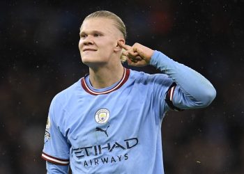 Haaland amplía su ventaja al frente de la tabla de goleadores de la Premier Leage