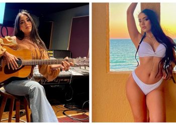 Monique Hasbún irradia talento y sensualidad con una «Backyard Session» de su canción «Sin Anillo»