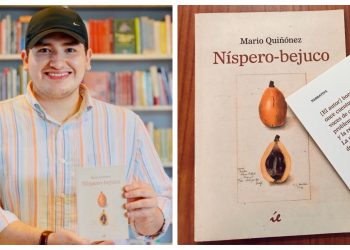 Escritor salvadoreño Mario Quiñónez llevará el sabor literario de El Salvador de «Níspero-Bejuco» a España