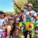 Profesor tiene 25 años llevando alegría a la niñez en esta época del año en Santa Rosa de Lima