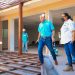 Casa comunal de Tecapán tiene un 95 % de avance