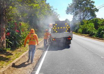 Fovial renovó 3.8 kilómetros de carretera en Sonsonate