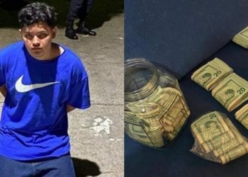 Pandillero fue capturado con $30,000 en efectivo en La Libertad