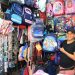 Los comercios de la capital salvadoreña, listos para la temporada escolar