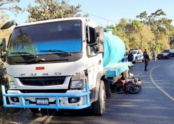 Fallece motociclista en accidente de tránsito en calle a Mariona