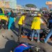 Motociclistas sufren accidente de tránsito en Troncal del Norte