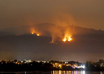 Decretan toque de queda en municipios afectados por incendios en Chile