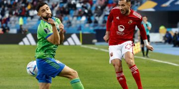 Álex Roldán, seleccionado nacional de El Salvador. Foto: AFP
