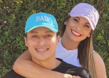 Presentadora salvadoreña Liz Pleitez anuncia que está embarazada del seleccionado nacional Bryan Tamacas
