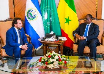 Vicepresidente Félix Ulloa se reúne con el mandatario de la república de Senegal y de la Unión Africana