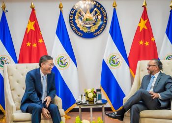 Nuevo embajador de China en El Salvador se reunió con presidente de Asamblea Legislativa