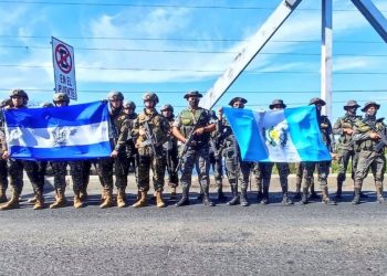 Ejército de El Salvador y Guatemala suman esfuerzos para combatir el contrabando fronterizo