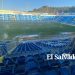 FOTOS | Desde adentro: Así avanzan los trabajos de mantenimiento de la cancha del estadio Cuscatlán y otras remodelaciones
