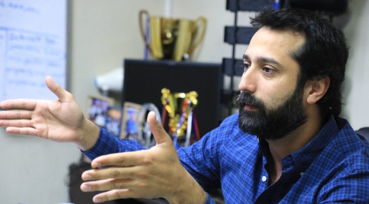 Franco Rojas, es el nuevo gerente de ACES y como tal, habló sobre sus proyectos. Fotos /Edison González