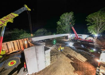 Puente entre Santa Isabel Ishuatán y Cuisnahuat con 60 % de avance