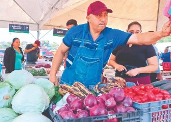 Migueleños optan por comprar en el agromercado