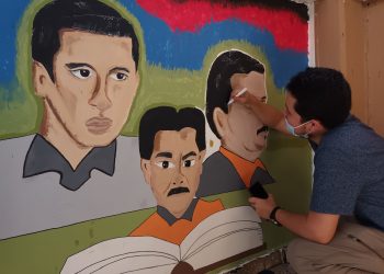 Pintan murales para fomentar la cultura en San Miguel