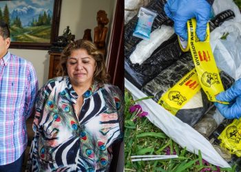 Autoridades encuentran paquetes con cocaína en residencia de Santa Elena, Antiguo Cuscatlán