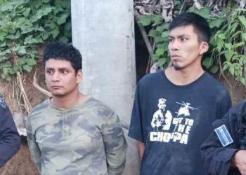 Policía captura a dos colaboradores de la Mara Salvatrucha