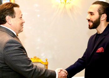 William Duncan presentó credenciales como embajador de EE. UU. en El Salvador a presidente Nayib Bukele