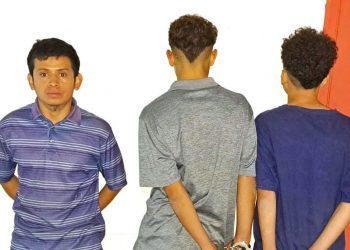 Capturan a pandillero y dos menores de edad fuertemente armados en Sacacoyo