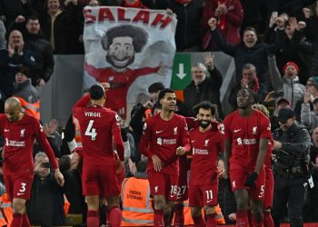 Goleada histórica del Liverpool ante Manchester United