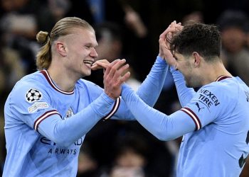 Haaland destruye al Leipzig con cinco goles y el Manchester City vuela a cuartos de Champions League