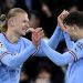 Haaland destruye al Leipzig con cinco goles y el Manchester City vuela a cuartos de Champions League