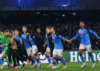 Napoli completa la lista de tres italianos en los cuartos de final de la Champions