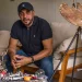 Francisco López, el artista salvadoreño que retrató a Donald Trump