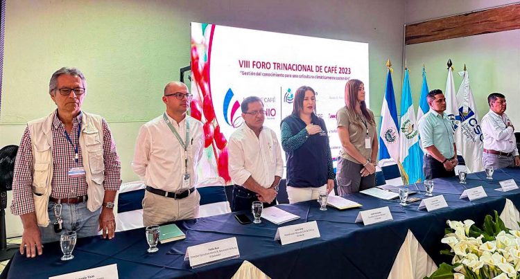 En el Foro Trinacional de Café participaron más de 170 personas provenientes de Guatemala, Honduras y El Salvador. Foto / Cortesía