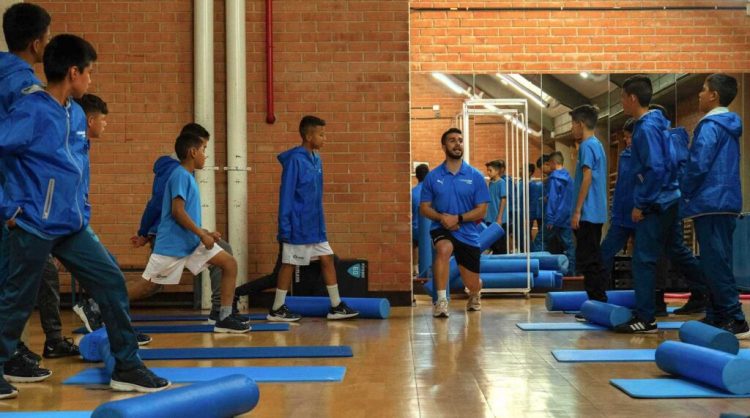 Los chicos del Cantón El Refugio, de Ahuachapán, están viviendo una experiencia única en este II Campus Internacional. Foto/INDES