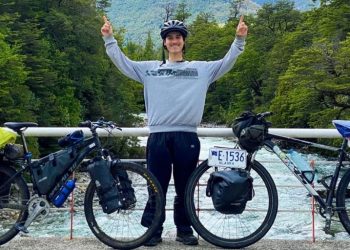 «El Salvador fue uno de los países más pacíficos y agradables»: Liam Garner, joven que recorrió el continente americano en bicicleta