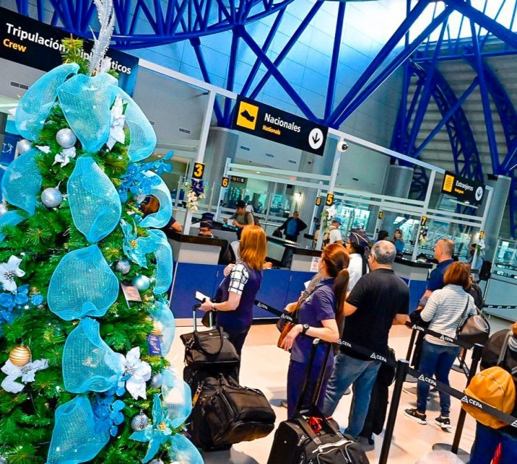 Solo en 2022 se movilizaron a través de
esta terminal aérea más de 3.4 millones de
pasajeros.