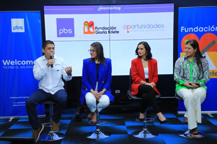 En el lanzamiento del programa de mentorías participaron representantes de la FGK y de PBS. Foto DES/ Sofía Mazariego.