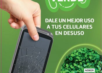 Movistar El Salvador relanza su programa de reciclaje de celulares