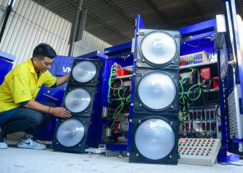 La próxima semana instalarán los primeros semáforos inteligentes en bulevar Los Héroes y alameda Juan Pablo II
