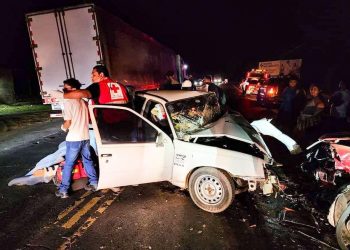 Un lesionado en percance vial en la carretera Litoral en Jiquilisco