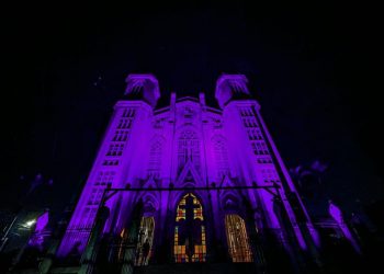 Hacen segunda prueba de luces en El Calvario