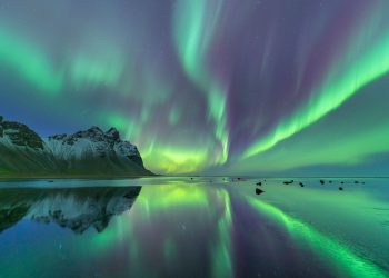 Luz artificial en el cielo de Suecia para estudiar las auroras boreales