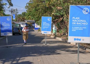 El Gobierno de El Salvador entrega calles renovadas en Ciudad El Triunfo, Usulután