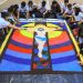Alumnos del colegio Arrupe celebran festival de alfombras