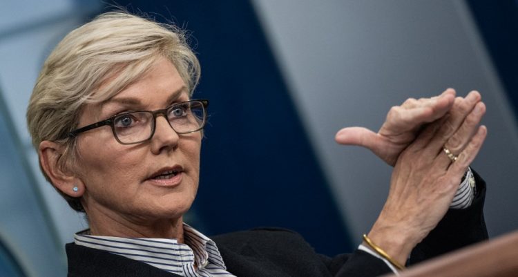 Jennifer Granholm, secretaria de Energía de EE. UU. Foto / AFP